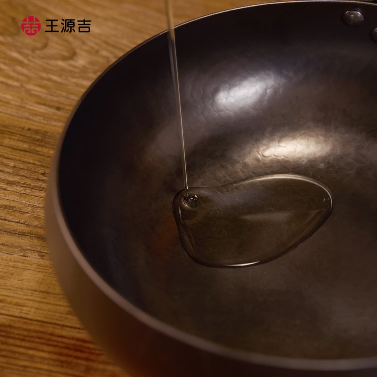 王源吉 🍄赠可可爱爱蘑菇铲🍄❗真 质感王者❗【炒出人间烟火气】  24cm 纯手工锻打炒锅 中式铁锅 章丘大肚炒锅 - 食材可以在锅里过山车! 400年老手艺,咱信得过! 7