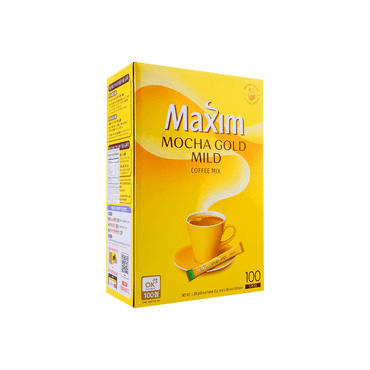 韩国MAXIM麦馨 黄金摩卡咖啡 100条入