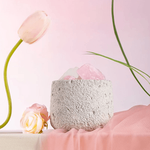 Fragrance Stone Set High-end Fragrance Gift Container1 Crystal Stone1 Bag Essential Oil1 Wandering Among Flowers