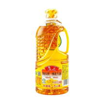 鲁花 5S压榨一级花生油 900ml【厨房炒菜食用油】