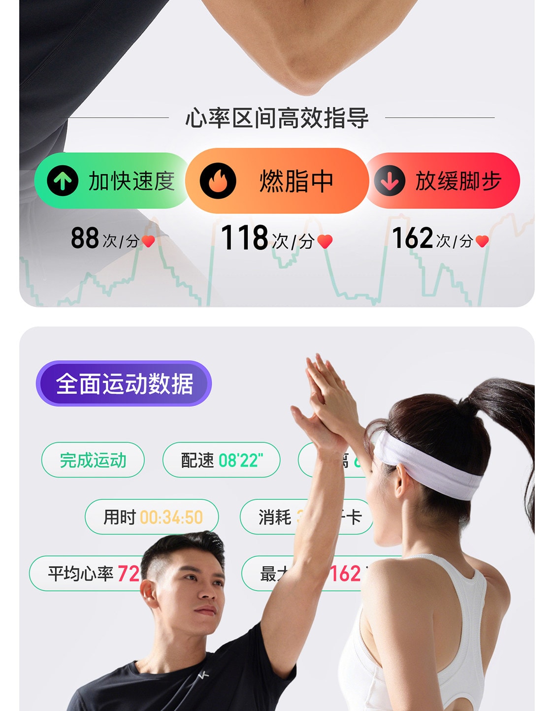 【中国直邮】 Keep 智能手环B5lite/智能手环专业训练羽毛球乒乓球篮球运动手环支付健身跑步心率睡眠监测游泳手环 黑色 一个装