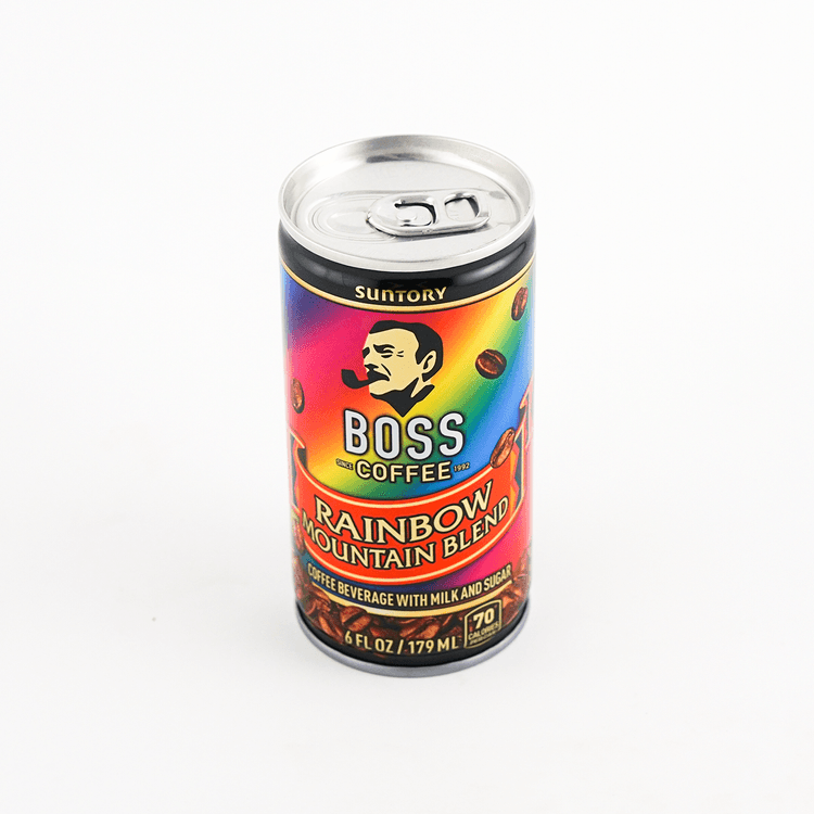 SUNTORY BOSS Coffee Rainbow Mountain Blend Latte, 6 fl oz - Yami.com