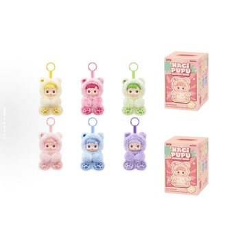 ハチププ グミベア シリーズ ぬいぐるみペンダント ブラインドボックス Amazon | POP MART HACIPUPU Gummy Bear シリーズ ぬいぐるみ