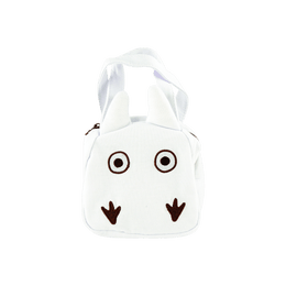 Studio Ghibli My Neighbor Totoro Die Cut Lunch Bag Bento Bag Small Purse White