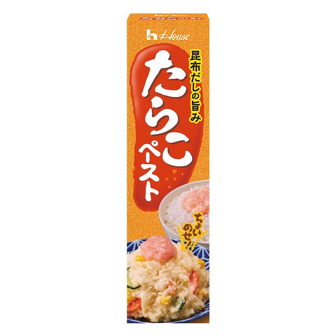 【日本直郵】日本 HOUSE 鱈魚子醬 鮮香美味 40g