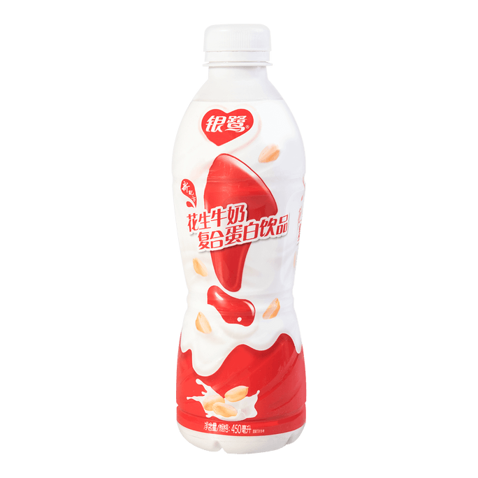 銀鷺 花生牛奶複合蛋白飲品 450ml