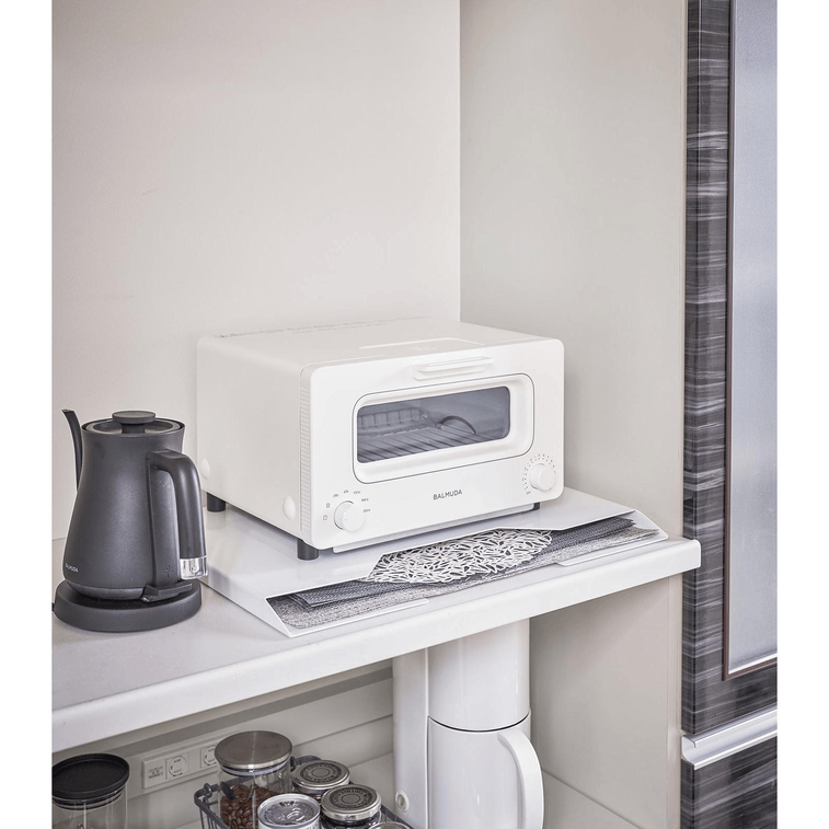 야마자키 홈 자석 식탁매트 정리함 - 스틸 화이트 (1개) 4