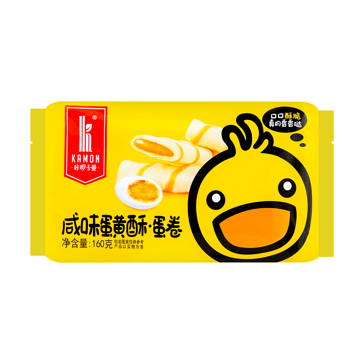 卡曼蛋黄酥蛋卷160g怎么样