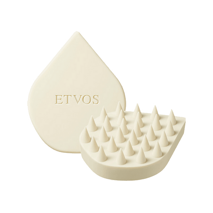 【일본 직배송】 일본 ETVOS ||두피 마사지 빗|| 화이트 1개