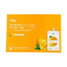 韓國JAYONE 低卡蒟蒻吸吸果凍 芒果口味 150ml*10包【0脂肪0蔗糖】【一包僅6Kcal!!】