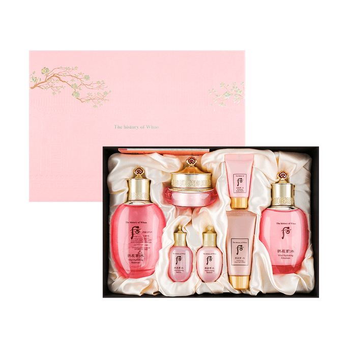 Gongjinhyang Soo Special Set Skincare Set Lotion and Toner and Gifts 7pcs