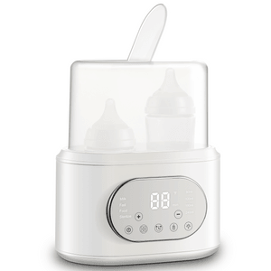 10-in-1 Fast Baby Bottle Warmer - Accurate Temp Control Thaw Steaming Hot Food Keep Warm And Night Light