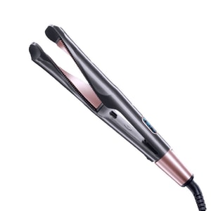 2-in-1 Twisted-Plate Hair Straightener And Curler With LCD Display, 30mm Ceramic-Coated Plate And Styling Accessories 1 Unit