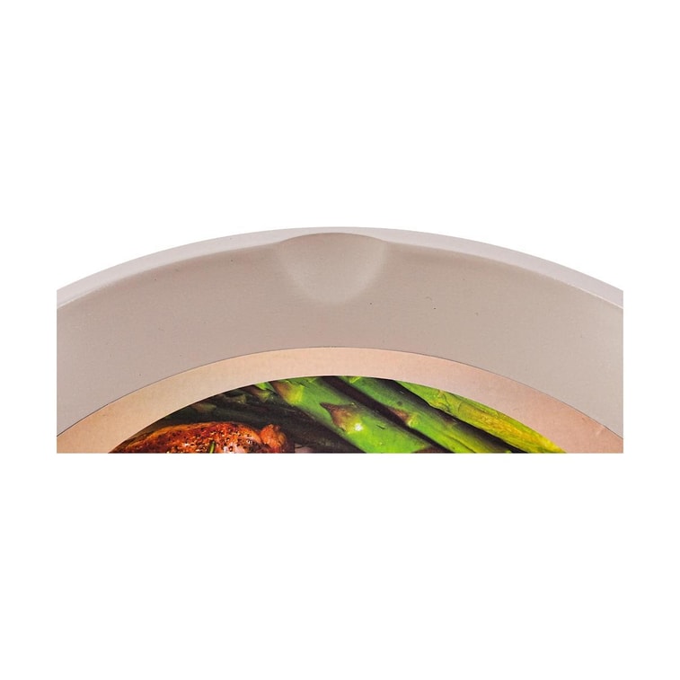 Poêle à frire en céramique cristal, poêle/wok antiadhésif à concentration d'huile, couvercle non inclus, 9,4 pouces, convient pour induction et 6