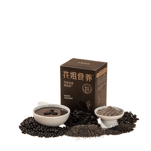 [중국 직배송] 시스터화 다이어트 테라피 - 시스터화 오검은묵향 검은깨 페이스트, 검은콩, 검은쌀, 뽕, 고칼슘 통곡물 식사대용, 만족스러운 아침 식사 300g/박스