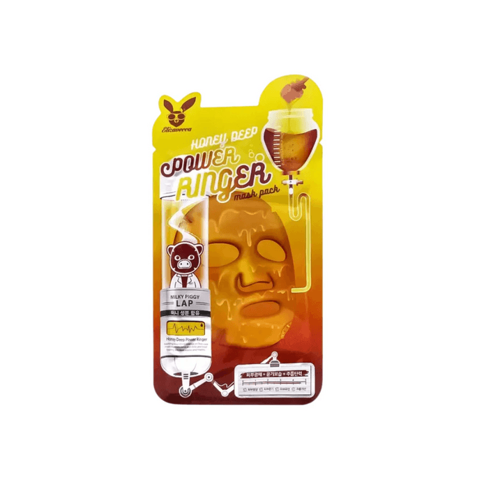 韩国 ELIZAVECCA 阿彼芙 伊丽莎薇卡蜂蜜深层能量面膜 1pc