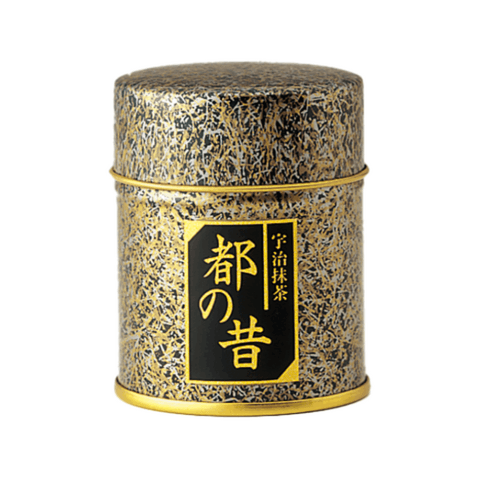 【日本直郵】尚美園 宇治抹茶粉 都の昔 40g 罐裝