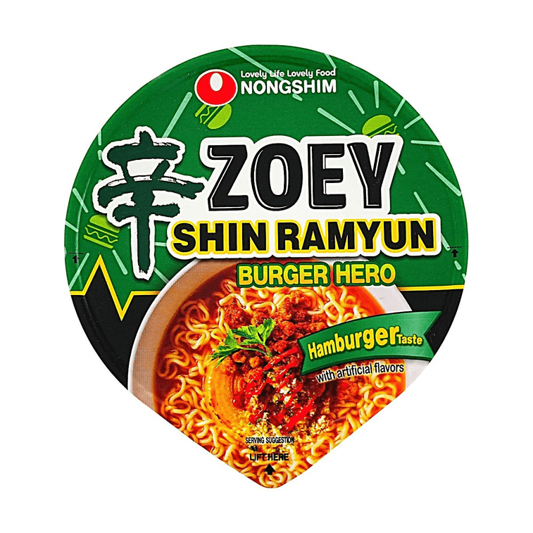 韓國NONGSHIM農心×NETFLIX聯名 KPop Demon Hunters SHIN拉麵 漢堡濃郁香味 95g【K-Pop限定】【Zoey包裝】 7