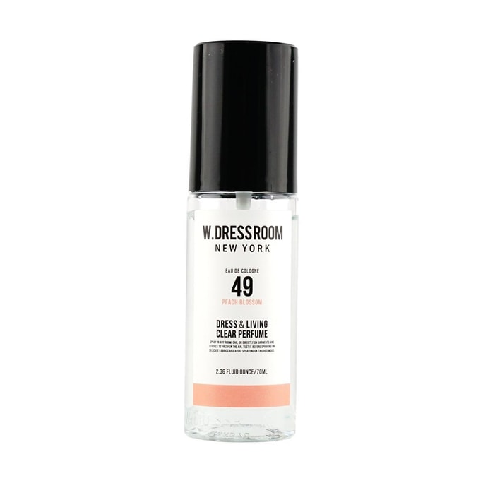 Dress & Living Clear Perfume-Portable No.49 Peach Blossom 2.37 fl oz