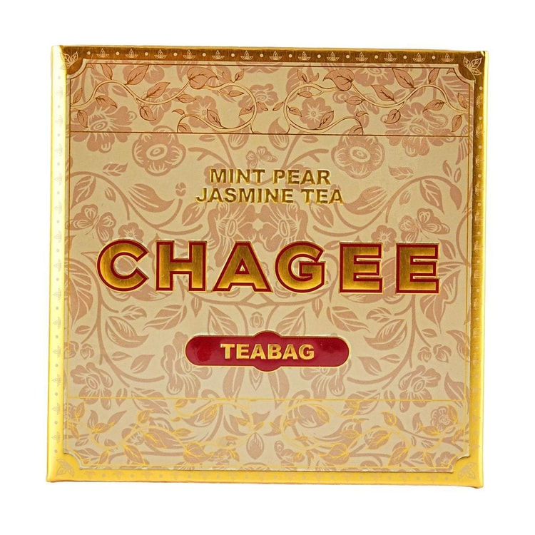 CHAGEE Mint Pear Jasmine Green Tea,Vitality Tea Bags, 10 bags 1.41