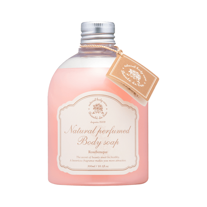 Beaute de Sae||ナチュラル アロマセラピー シャワージェル||ローズの香り 300ml