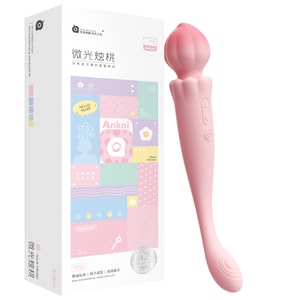 [중국에서 직접 우편 발송] 미지 웨이광 캔들 복숭아 고주파 진동기 성인용 섹스 토이 (여자용)