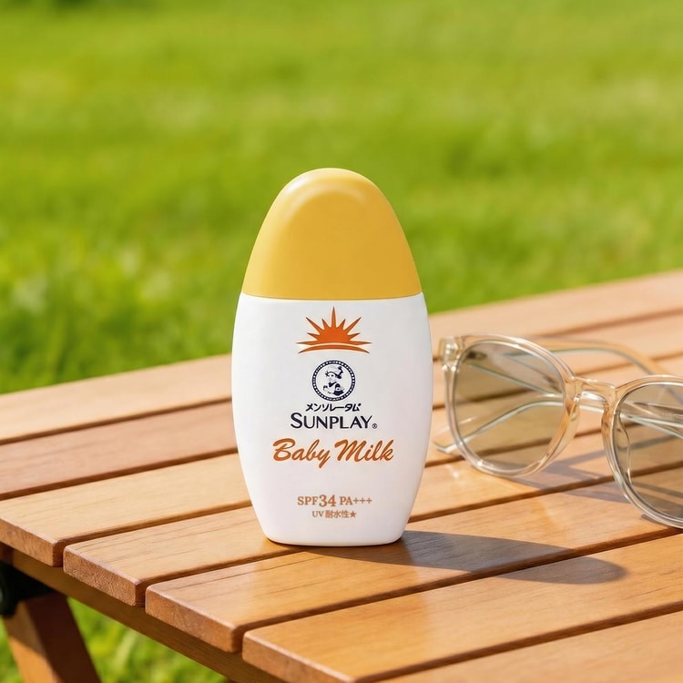 日焼け止め GRACE SUNPROTECTOR MILK SPF34 PA++ 150g ROHTO Baby Milk Sunscreen SPF34 PA+++, 30g, Gentle UV Milk for