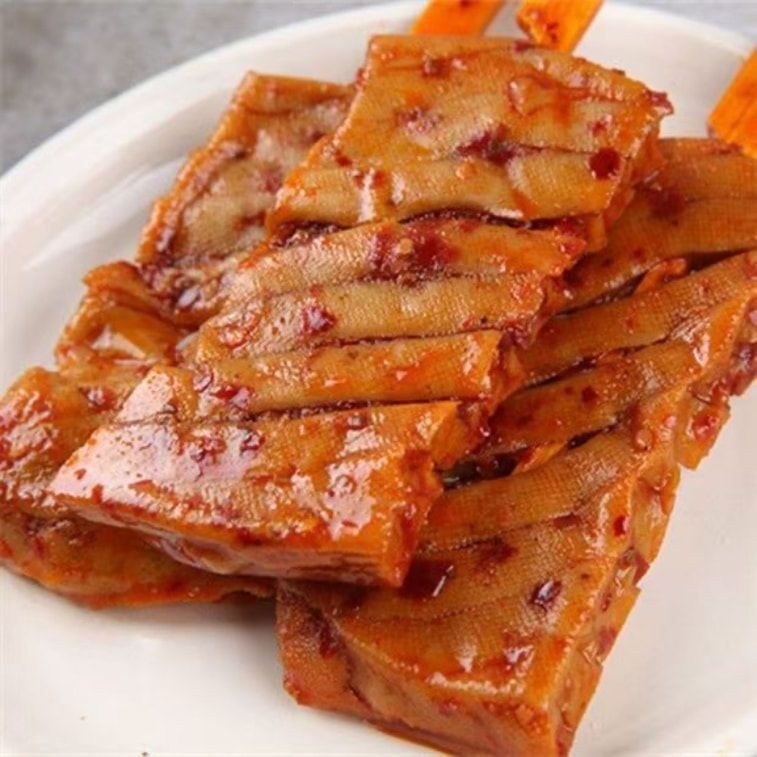 Spicy Dried Bean Curd Snacks With Orchid Flavour, Hunan Speciality 85g*1 Bag, 85g, Spicy And Chewy 7