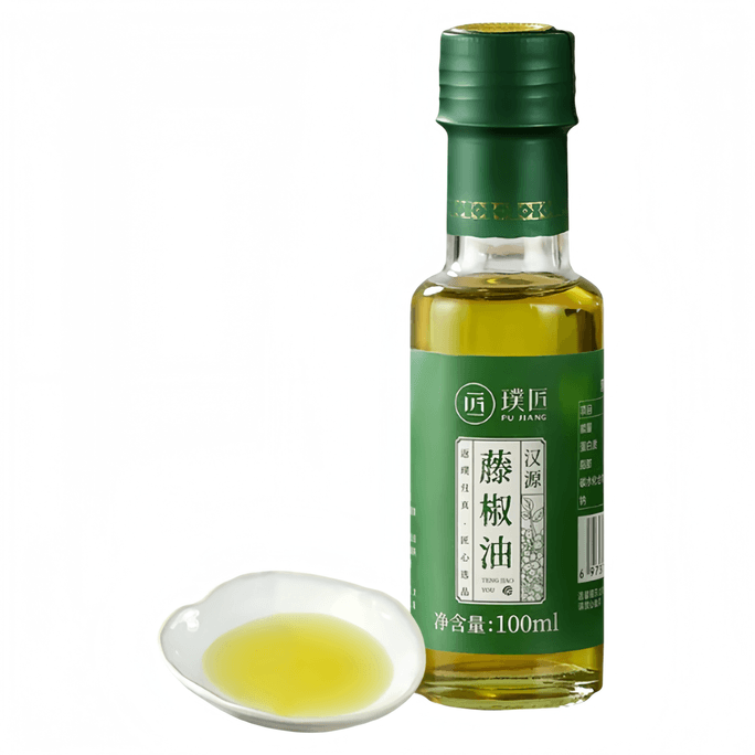 璞匠 Hanyuan 쓰촨 특산 등나무 고추 기름 100ml*1병