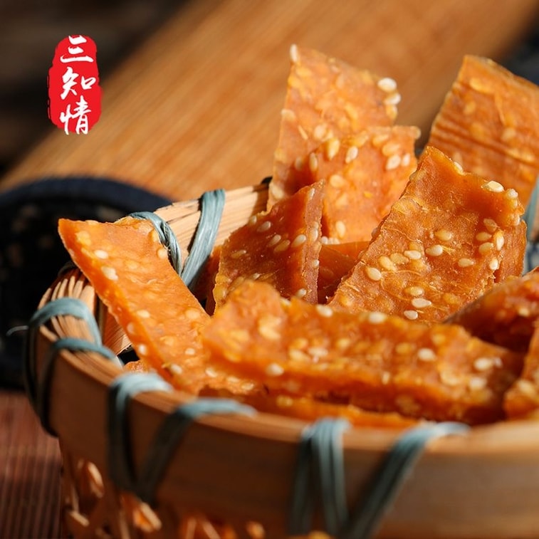 【中国直邮】 三知情 地瓜干金桔红薯干芝麻番薯干追剧小零食湖南特产即食零食速食食品味道随机1*250克 6