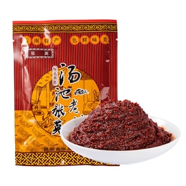 万比邻精选 「云南非遗」张英汤池老酱180g*2 | 三代传承下饭酱 | 拌面炒菜万能调料 | 秘制发酵豆豉酱 | 无添加防腐剂