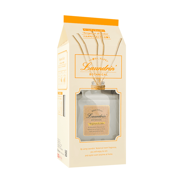 日本LAUNDRIN' 郎德林室內擴香 80ml 輕綠茶味 無火香燻 室內擴香 香水棒 7