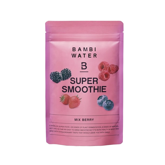 Bambi Water Super Smoothie MIX BERRY 200g