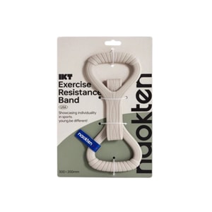 8-Shaped Resistance Band Set for Women - Shoulder and Back Strengthener Elastic Resistance Band for Home Yoga Use Sandstone (20 lbs) - One Set