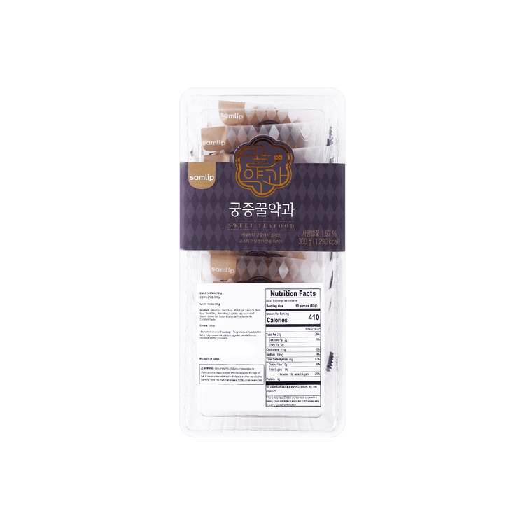 SAMLIP Korean Traditional Premium Honey Deep Fried Yakgwa Cookies