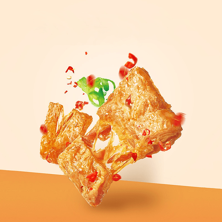 劲仔 手撕素肉 香辣牛肉味 豆干辣条 20袋入 400g 9