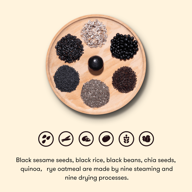 Cane Sugar-Free Black Sesame Balls 108g 21