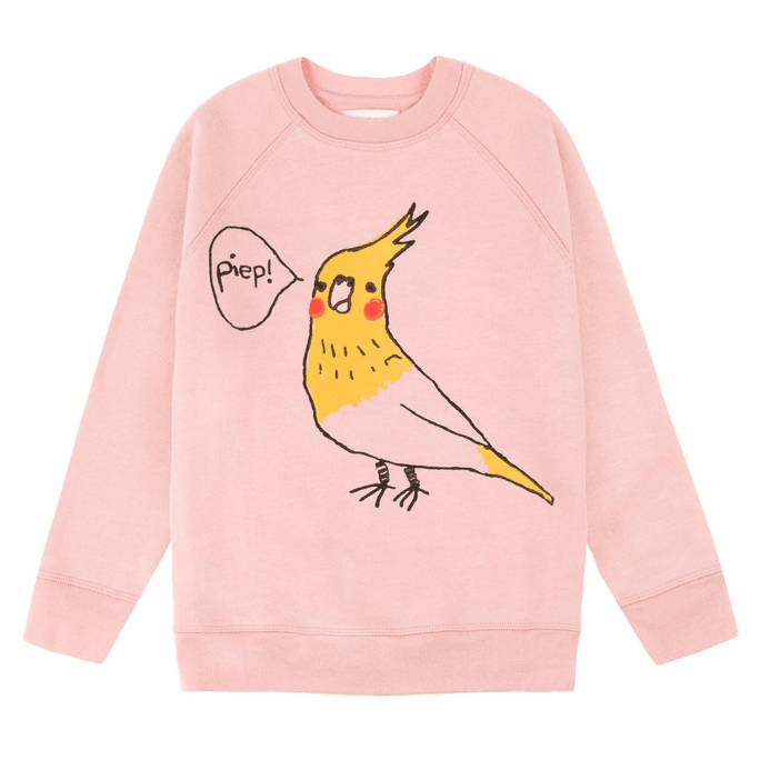 美国 MOM LOVES ME 卫衣  鸟 .10.200  5-6