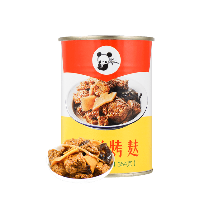 Panda 四鲜烤麸罐头 下饭菜 354g【上海风味】【开罐即食】