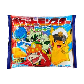 日本FURUTA古田xPOKEMON宝可梦 蛋香曲奇饼干 12枚装 126g【动漫好物】