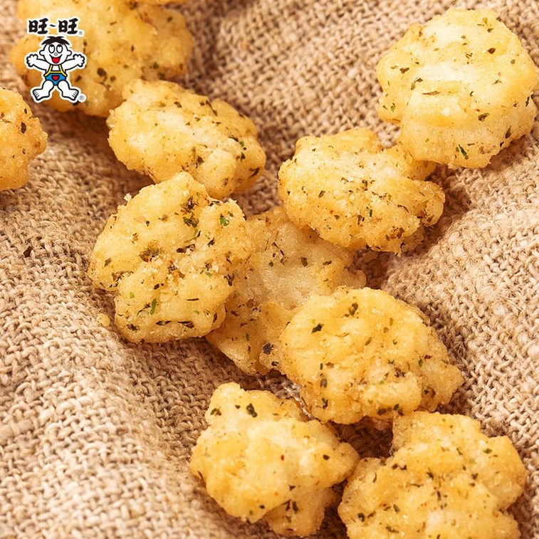 【中国直邮】 旺旺 新品限定款 章鱼小丸子味小小酥  60g*3 7