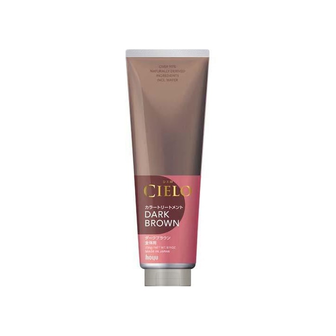 Cielo Color Treatment Whole Use Hair Dye Treatment Dark Brown 230g