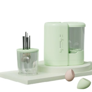 【中国直送】Qintaitai 下着洗濯機 全自動洗濯乾燥機 メイクブラシ洗い ミントグリーン 1台