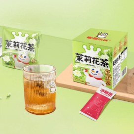 蜜雪冰城 茉莉花茶包 5包入 22.5g【冷热双泡】【独立冰糖包 甜度随心配】
