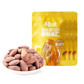 Honey butter almonds75g * 3 bags casual snacks nuts to satisfy cravings