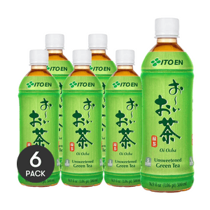 【バリューパック】無糖緑茶 16.9液量オンス×6