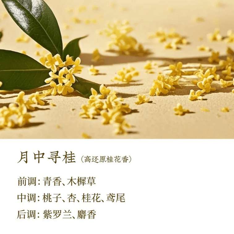 Moonlit Osmanthus Series Reed Diffuser Moonlit Osmanthus Seeking, 4.1 fl oz Pure Fragrance 5