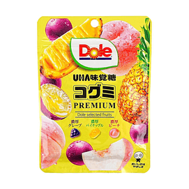 DOLE コラボ フルーツグミ ぶどう味 + パイナップル味 + ピーチ味 2.36 oz