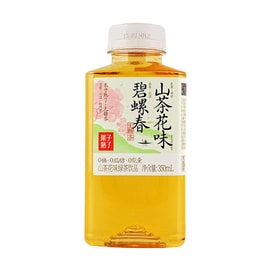 果子熟了 山茶花味碧螺春 无糖绿茶  350ml【0糖0脂0卡】