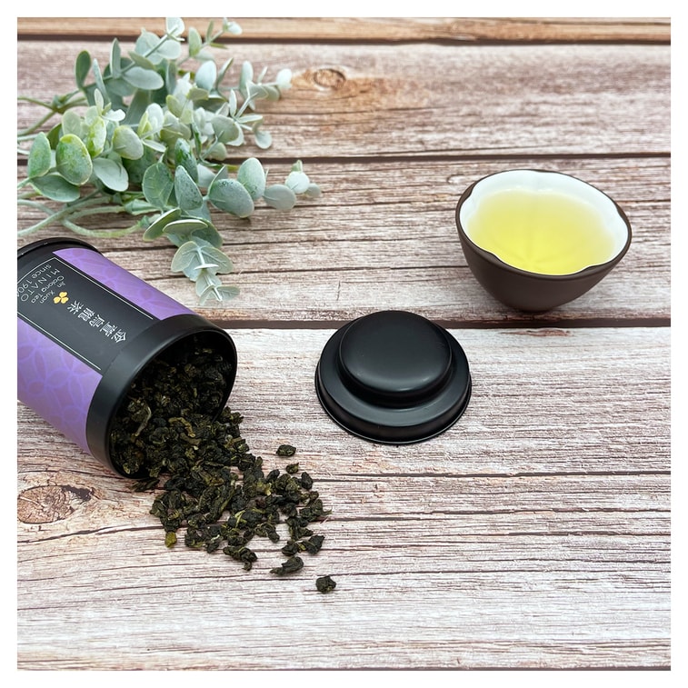 [台灣直郵]茶粒茶 原片茶葉 Mini黑罐 金萱烏龍茶 25g 3